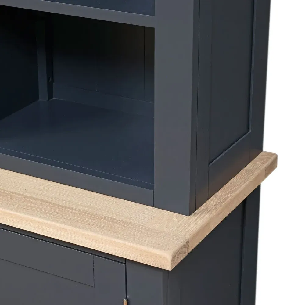 Chester Charcoal TV and Media Storage Unit - Charcoal