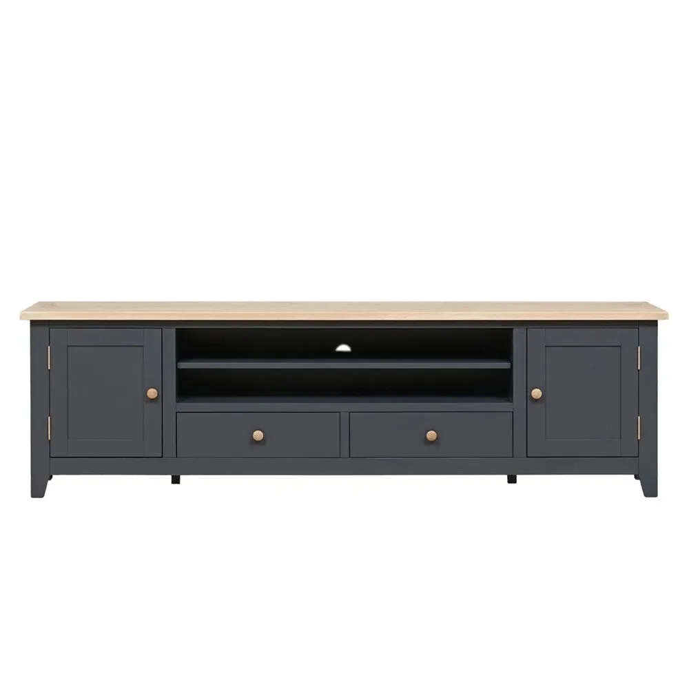 Chester Charcoal TV and Media Storage Unit - Charcoal