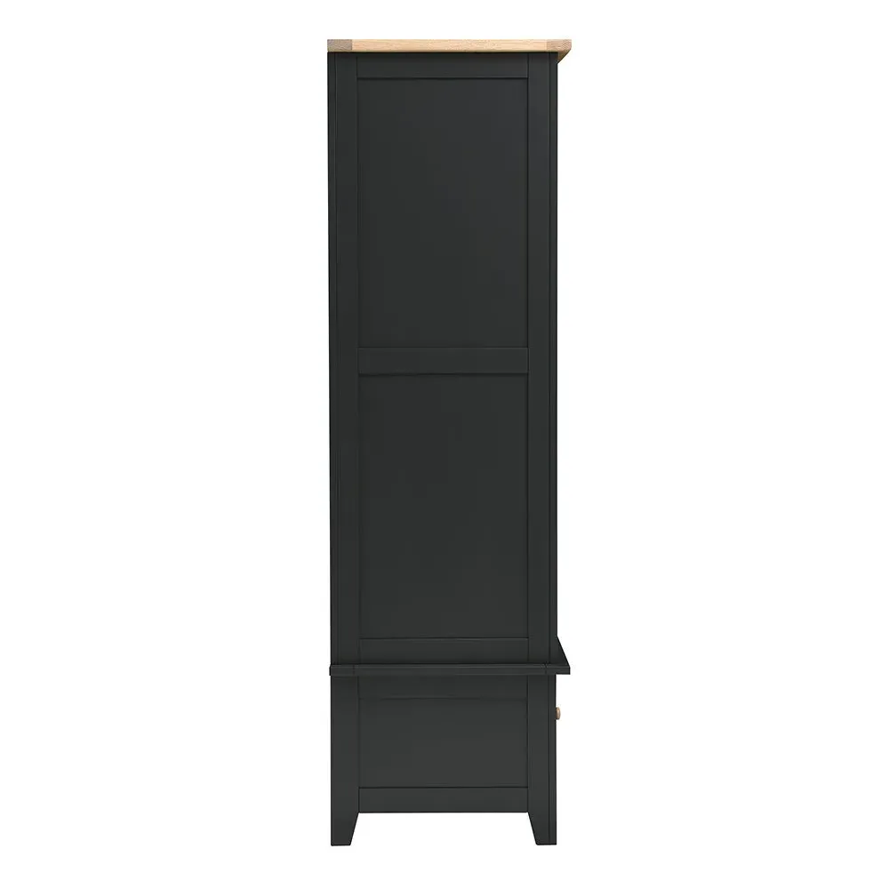 Chester Double Wardrobe - Charcoal