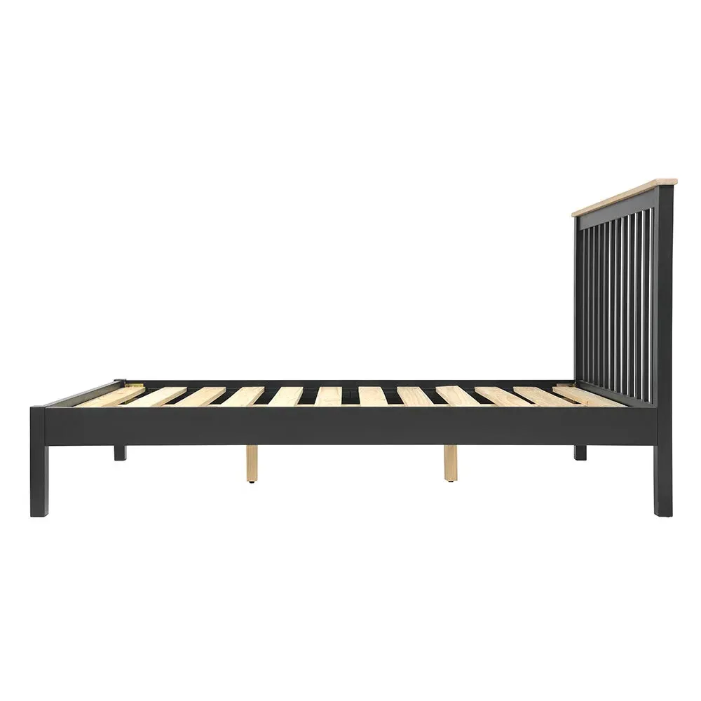 Chester King Size Bed Frame - Charcoal
