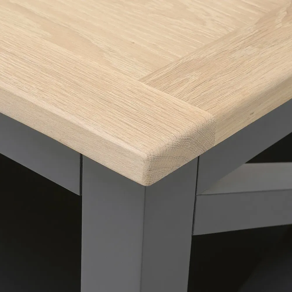 Coffee Table - Charcoal, Oak