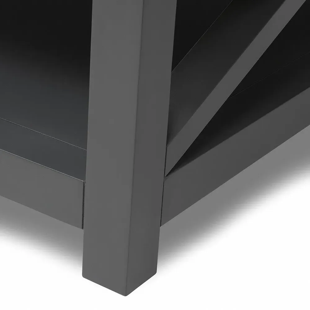 Coffee Table - Charcoal, Oak