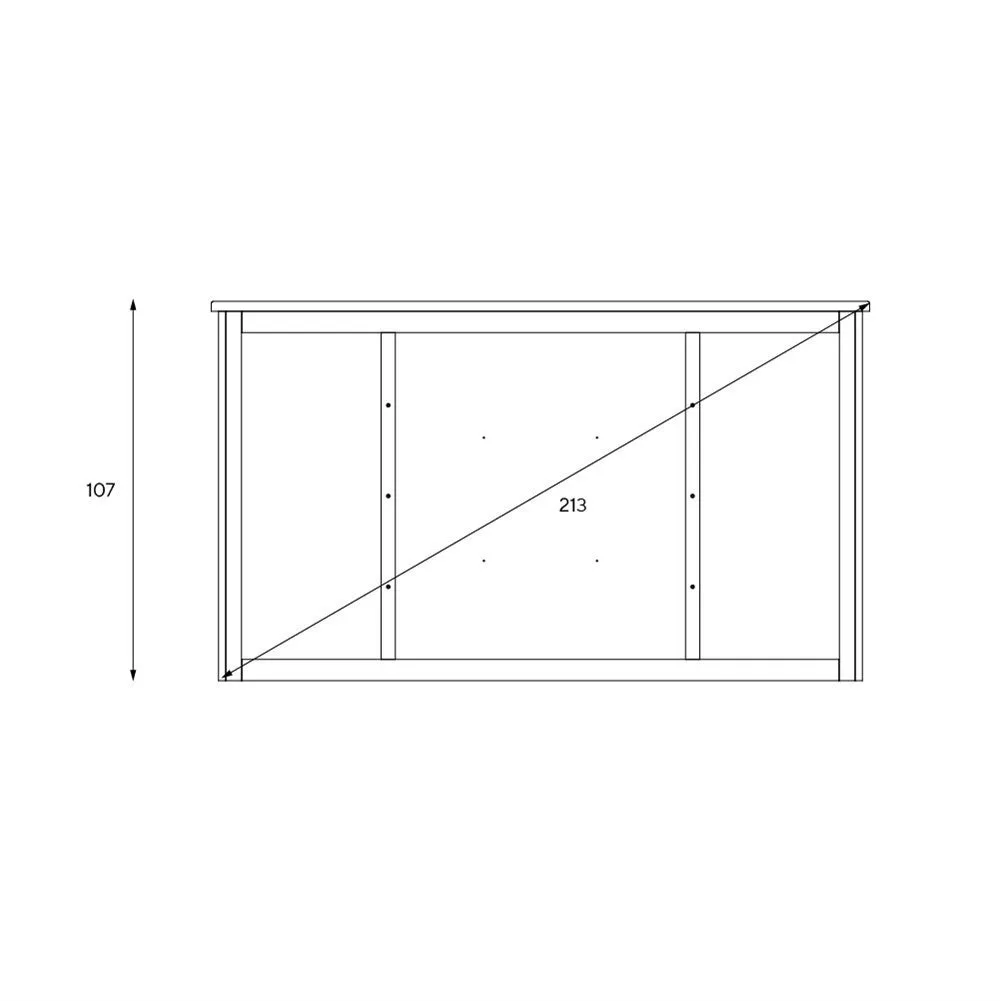 Extra Large Dresser Top - Charcoal