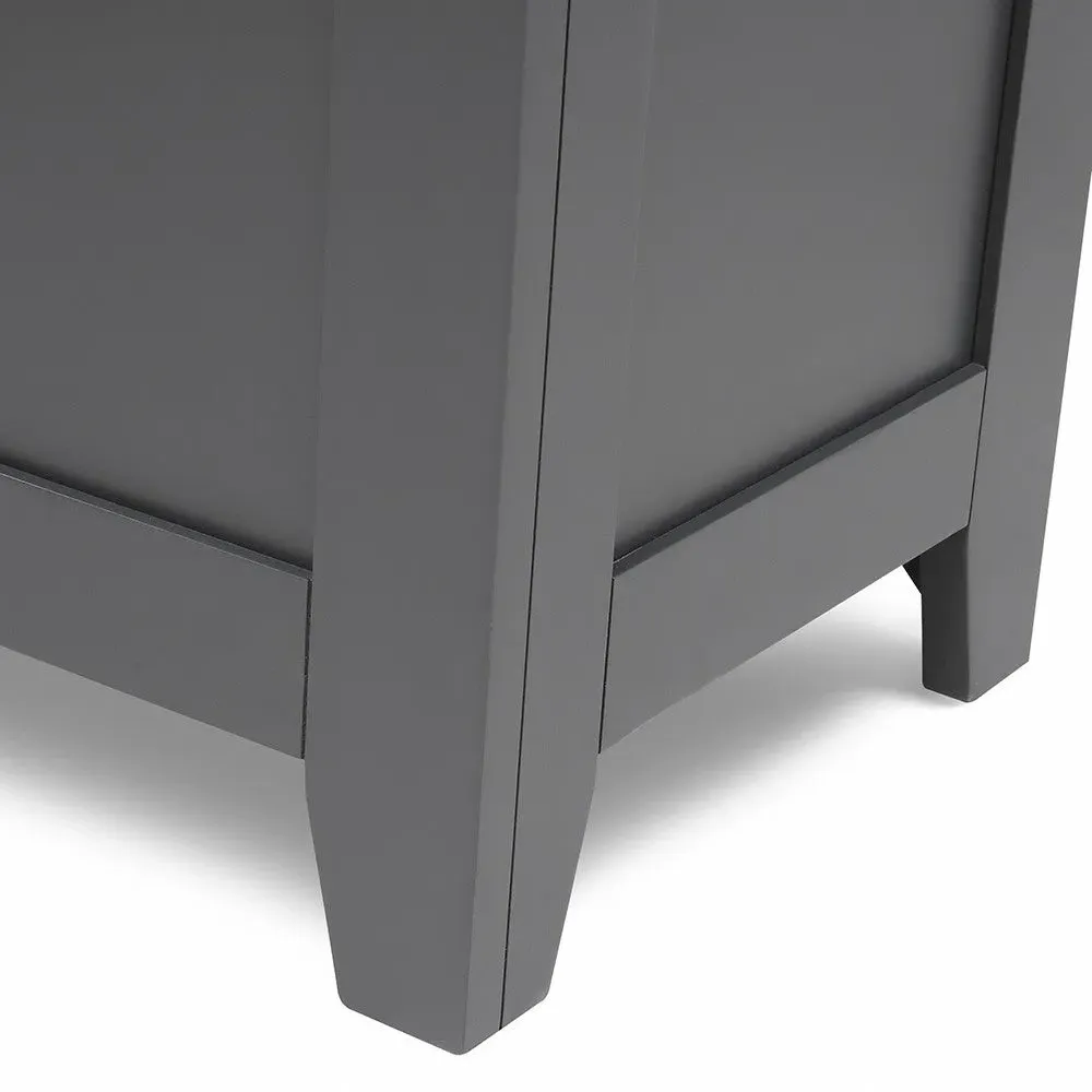 Hallway Tidy with Storage - Charcoal, Oak