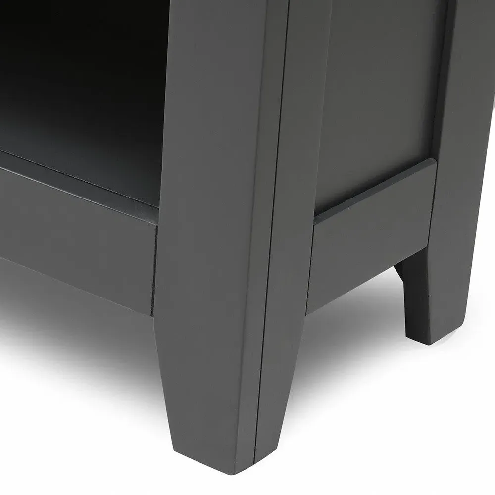 Large Bookcase - Charcoal, Oak