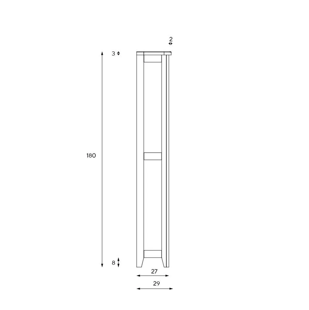 Large Bookcase - Charcoal, Oak