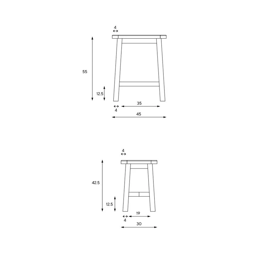 Nest of Tables - Charcoal