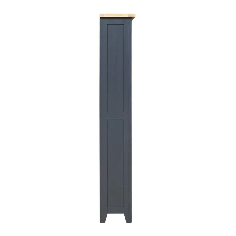 Slim Bookcase - Charcoal