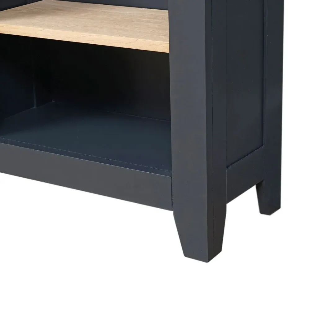 Slim Bookcase - Charcoal