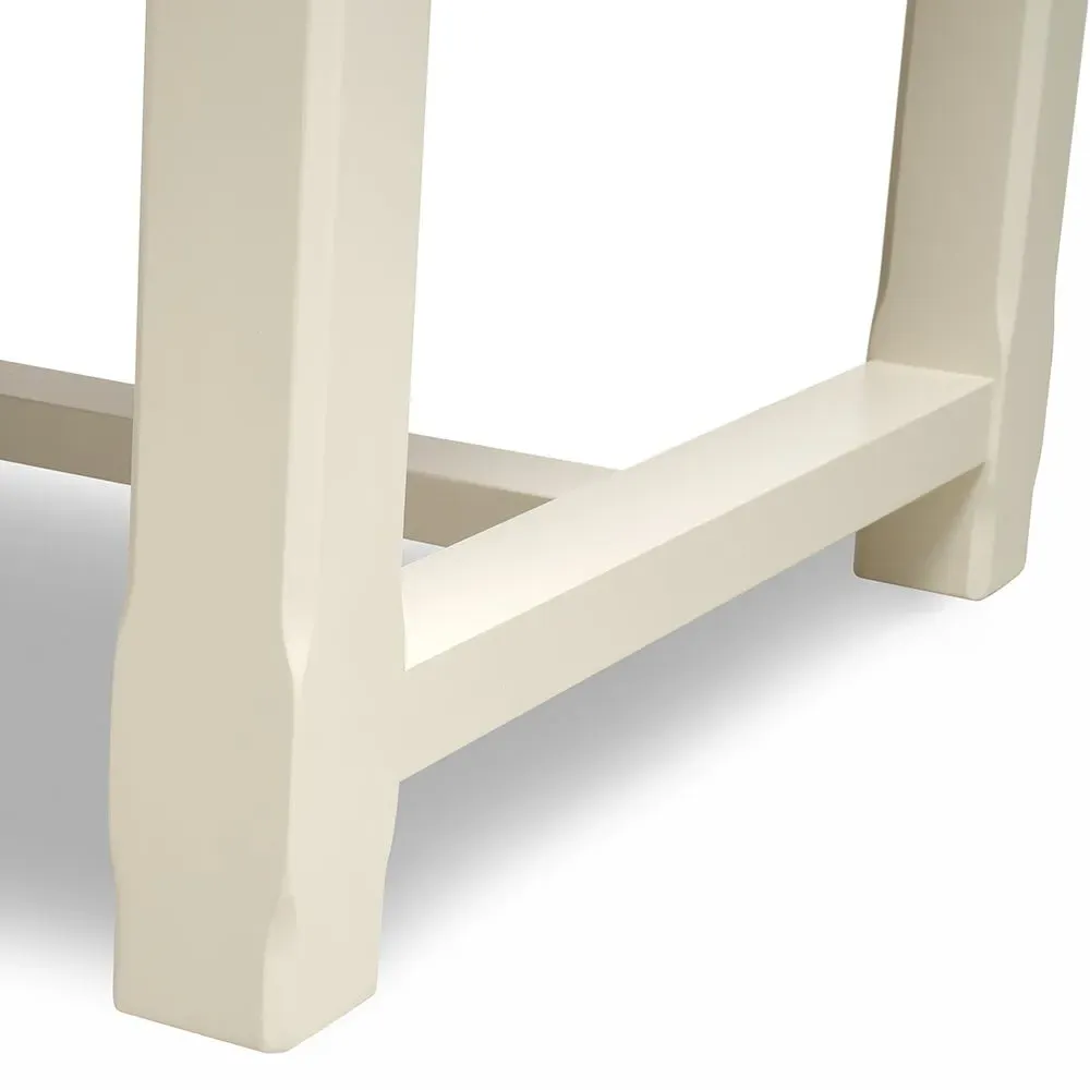 8-12 Extendable Dining Table - Cream, Oak