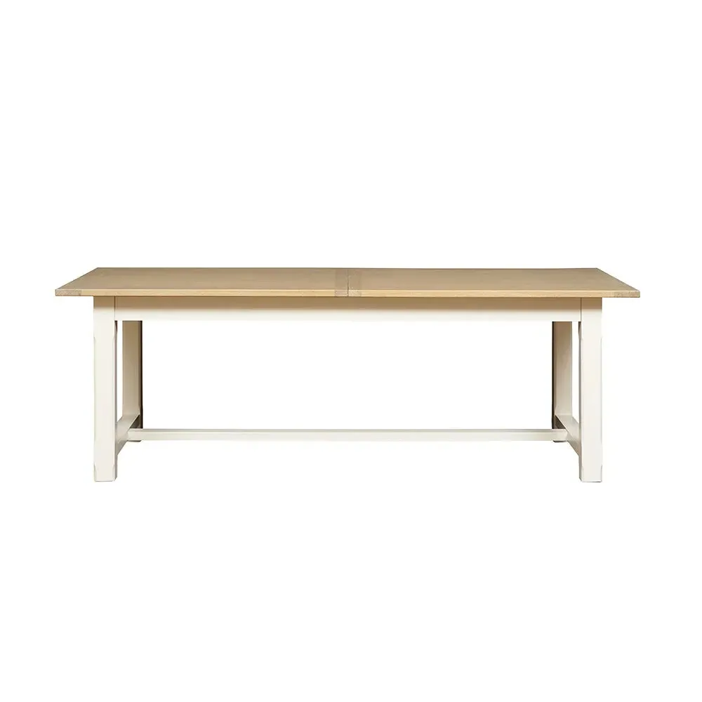 8-12 Extendable Dining Table - Cream, Oak image