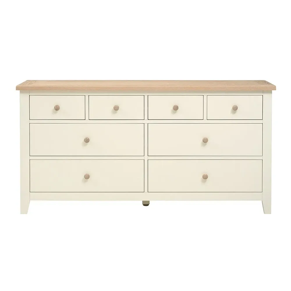 8 Drawer Chest - Cream