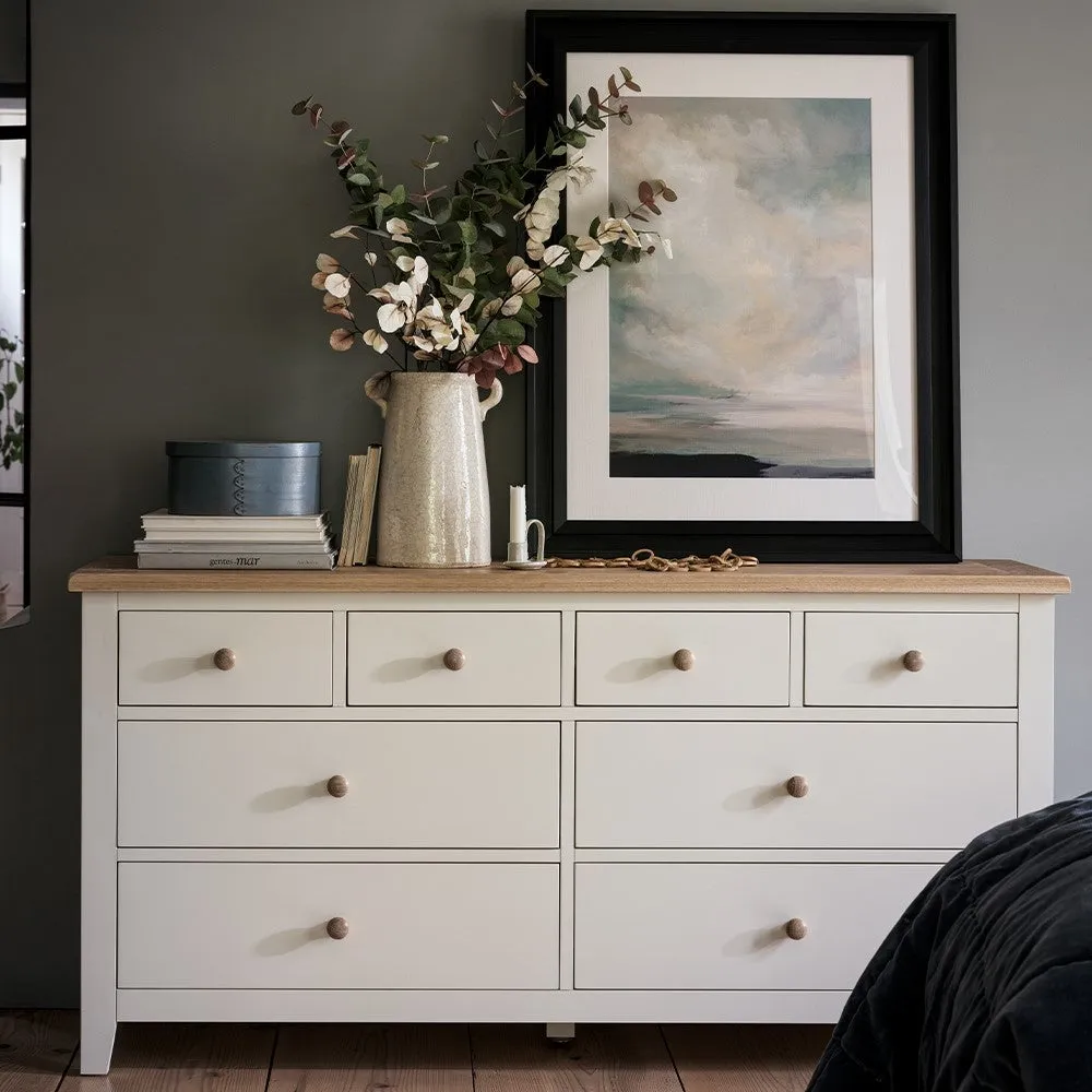 8 Drawer Chest - Cream