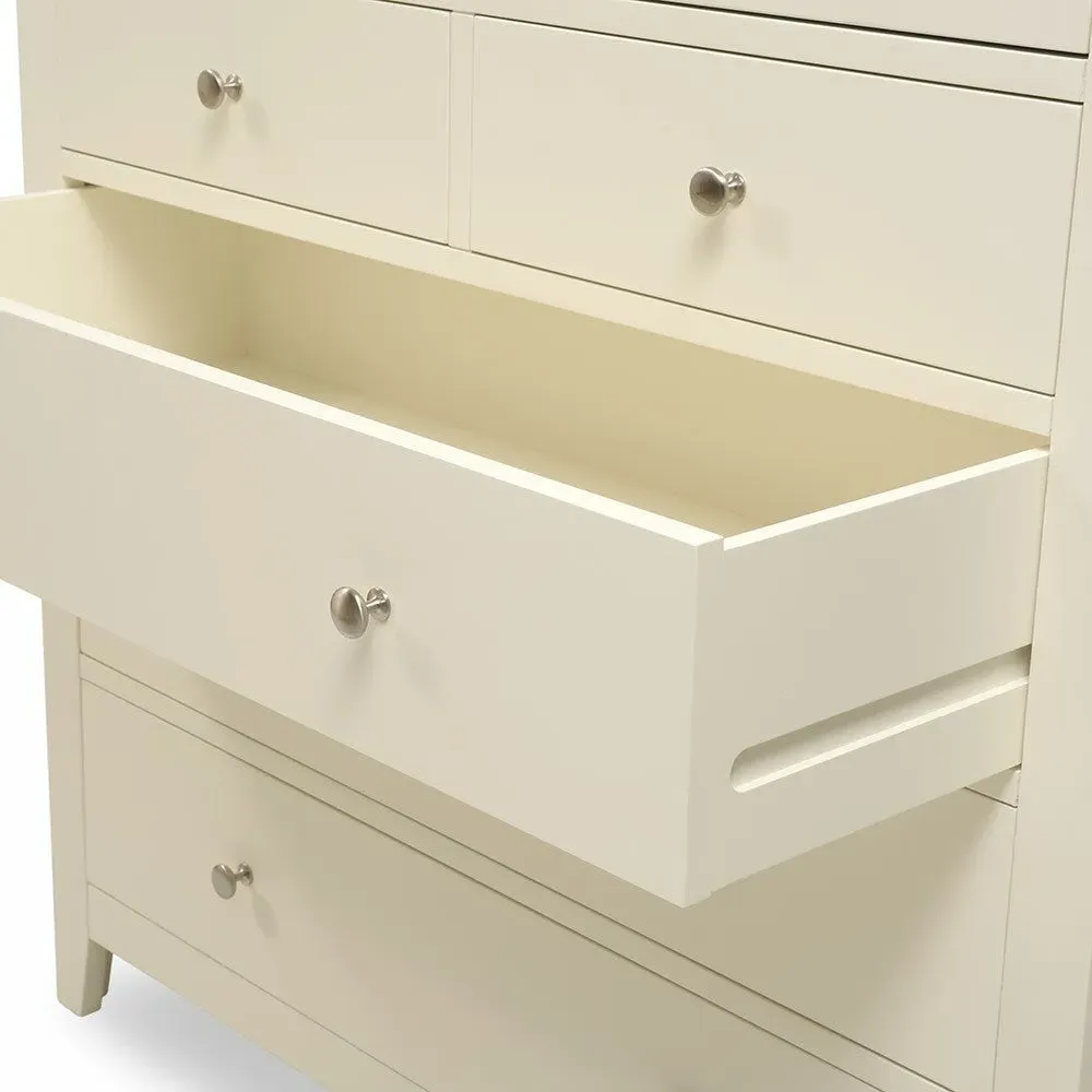 Chester 7 Drawer Chest - Cream