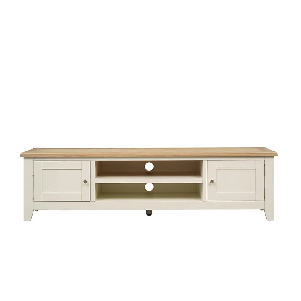 Chester Classic Extra Large TV Stand - Cream, Oak product