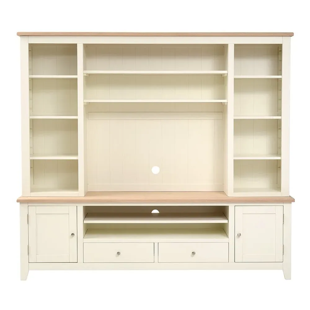 Chester Extra Large TV and Media Storage Unit - Cream