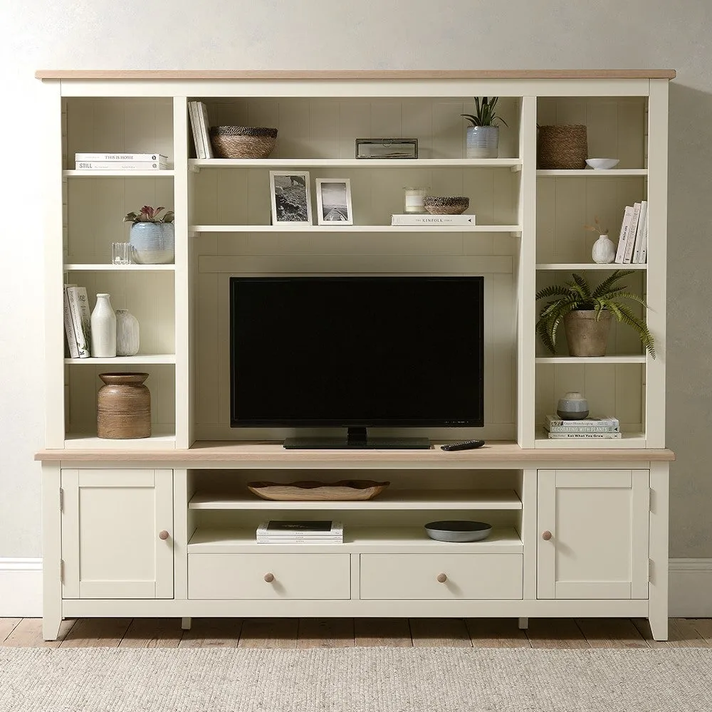 Chester Extra Large TV and Media Storage Unit - Cream image