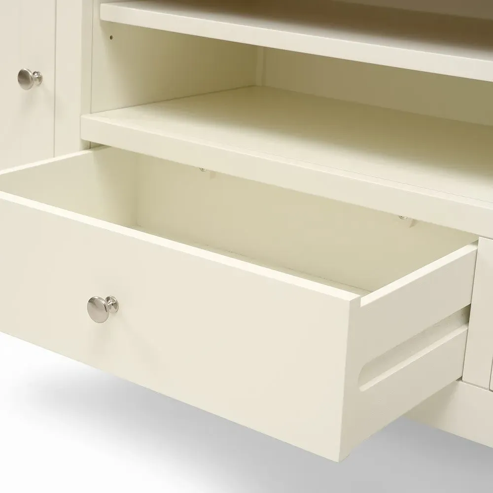 Chester TV Stand with Storage - Cream