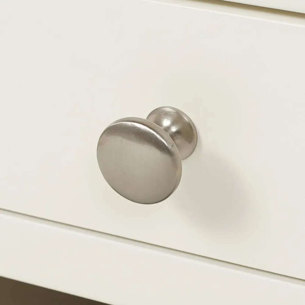 Double Pedestal Desk with Storage - Cream, Oak