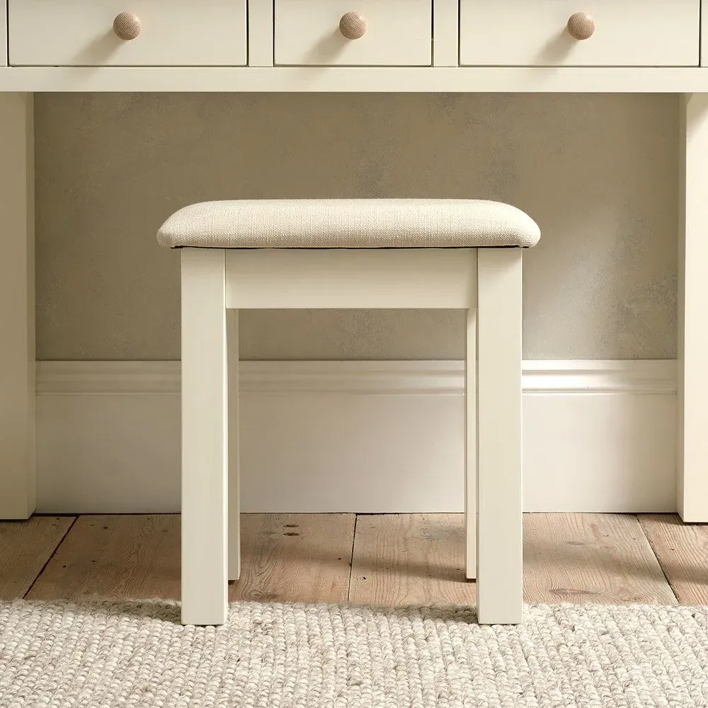 Dressing Table Stool - Cream