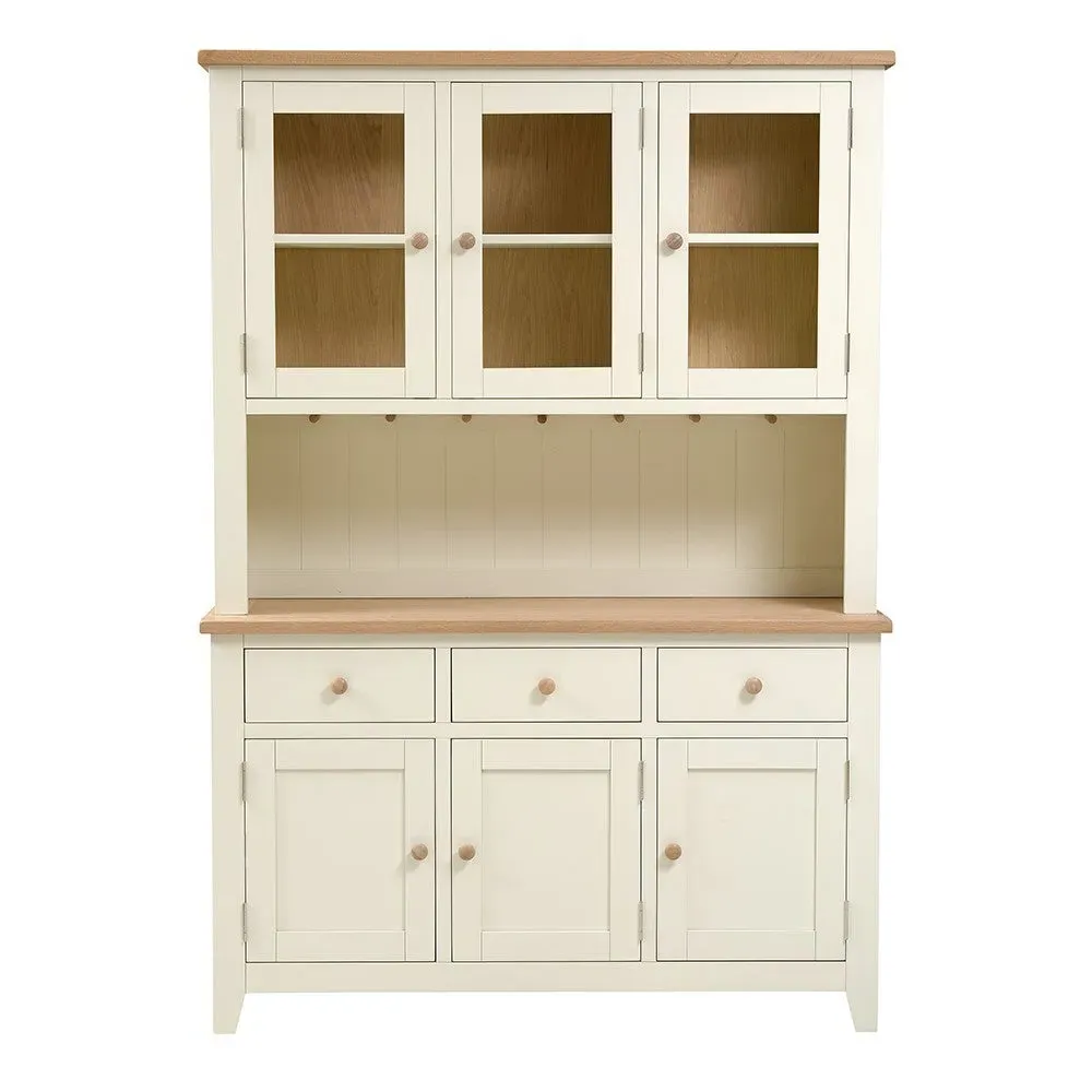 Glazed Dresser - Cream, Oak