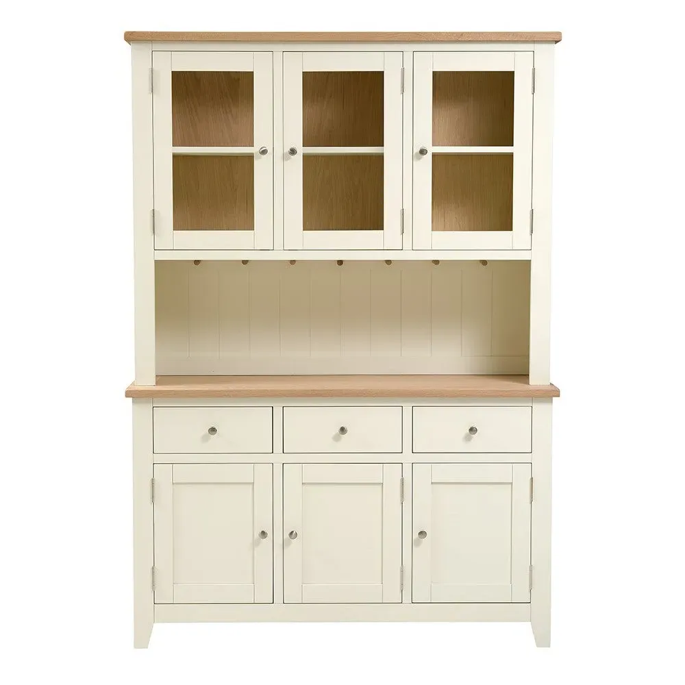 Glazed Dresser - Cream, Oak