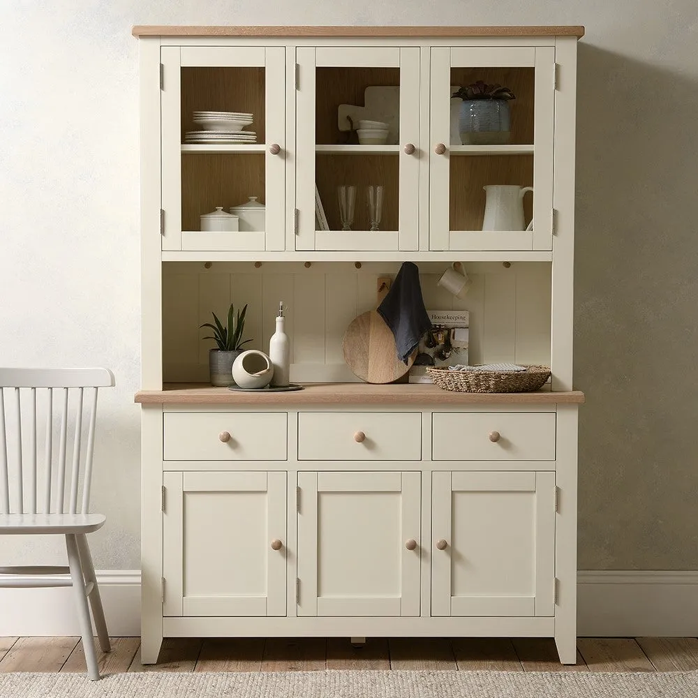 Glazed Dresser - Cream, Oak image