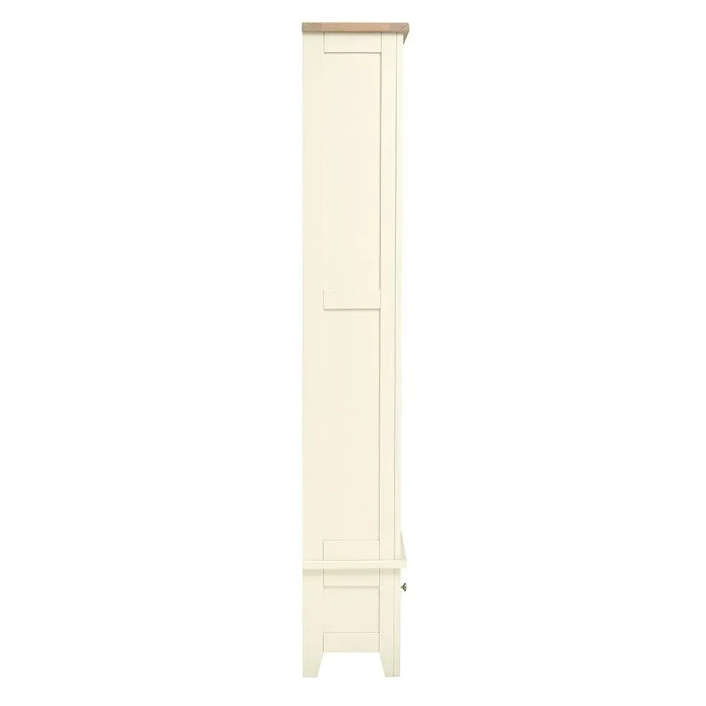 Grand Bookcase with Drawers - Cream