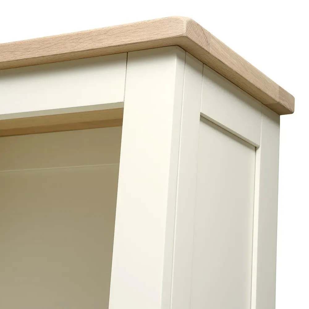 Grand Bookcase with Drawers - Cream