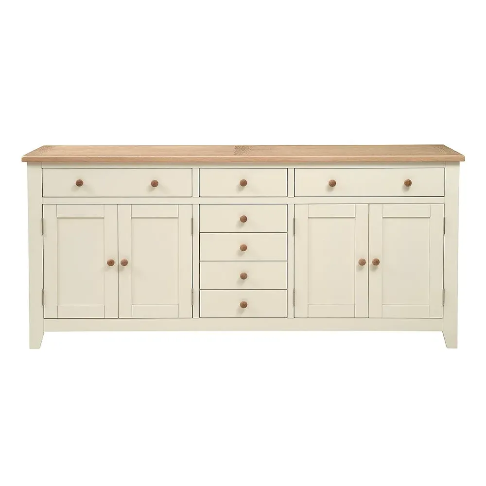 Grand Sideboard - Cream, Oak