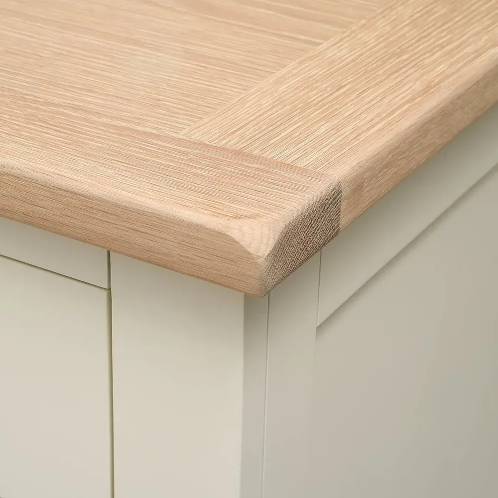 Chester Classic Cream Grand Sideboard - Cream, Oak by The Cotswold Company, image 8