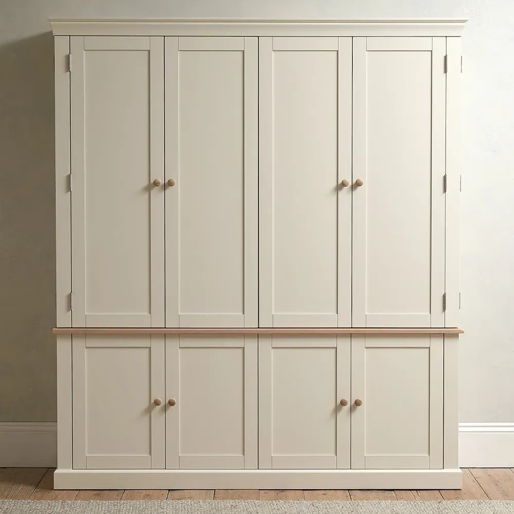 Hideaway Media Unit - Cream