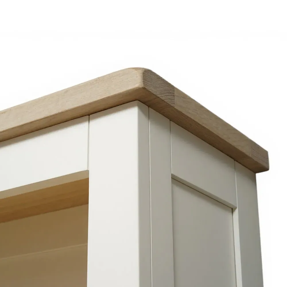Large Bookcase - Cream, Oak