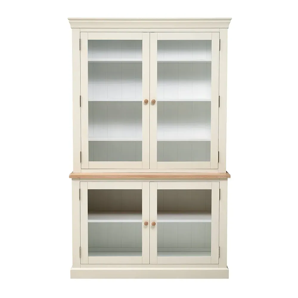 Large Glazed Dresser - Cream
