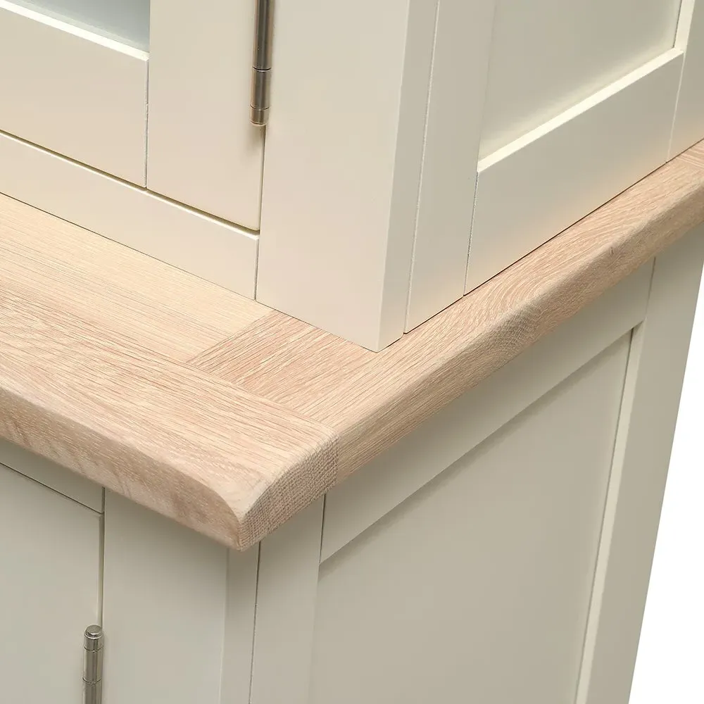 Large Glazed Dresser - Cream