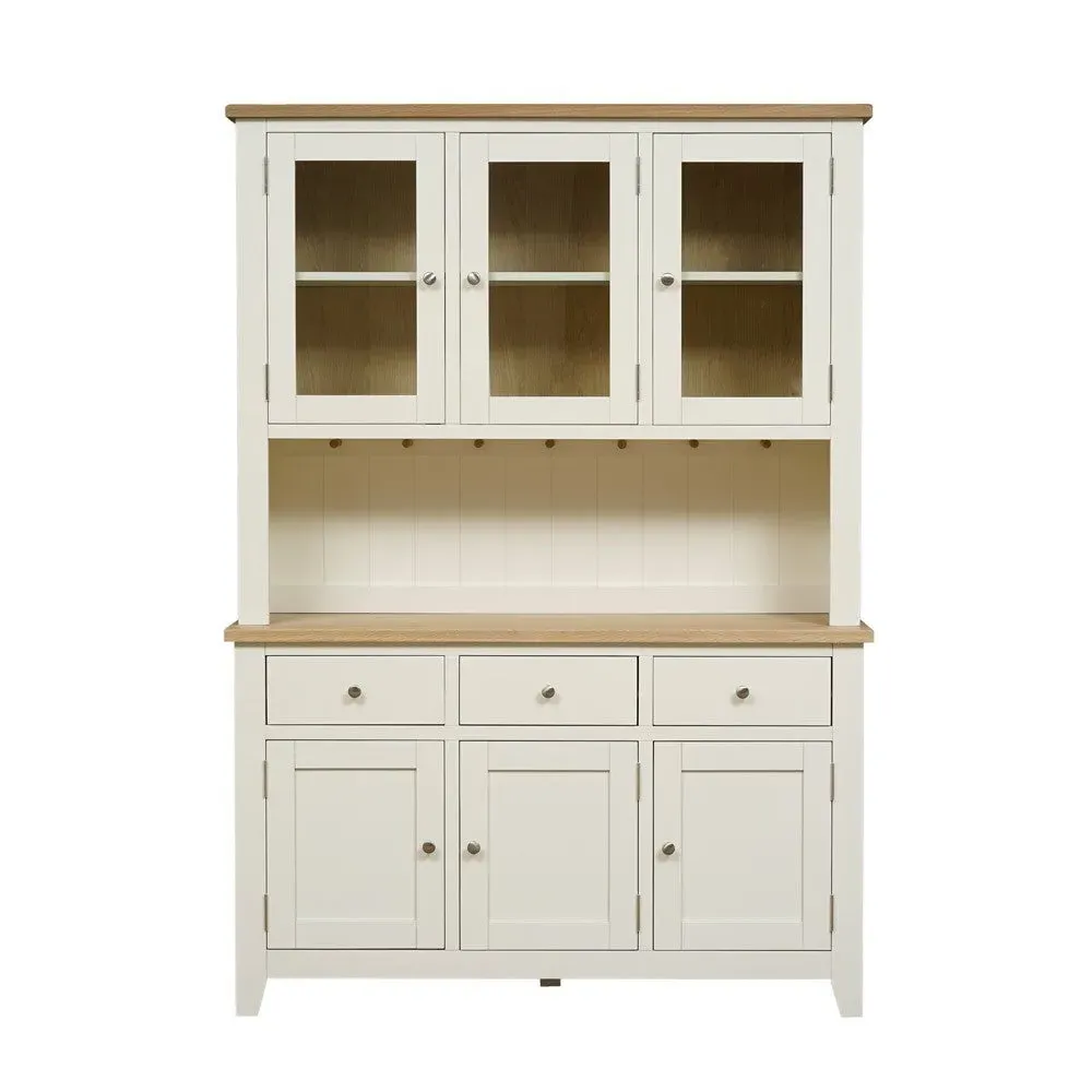 Large Glazed Dresser Top - Cream