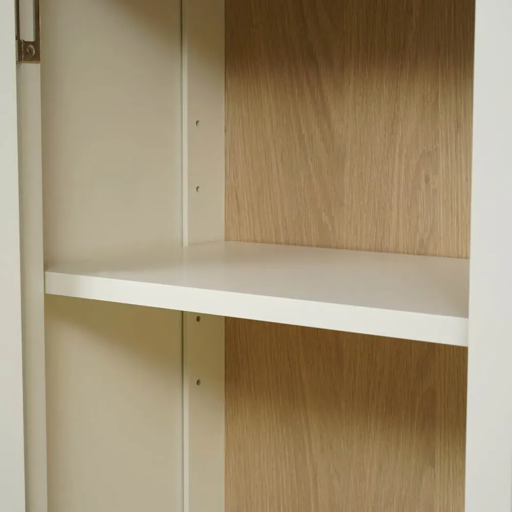 Large Glazed Dresser Top - Cream