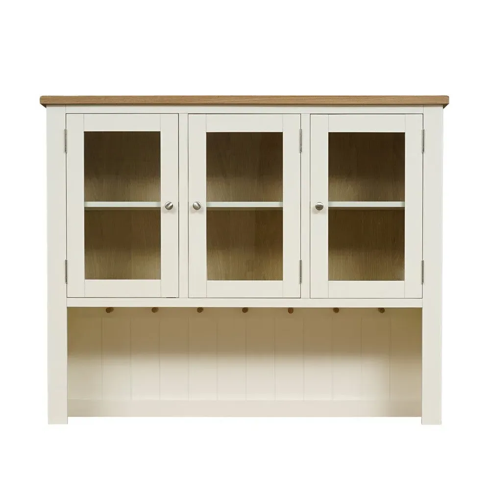 Large Glazed Dresser Top - Cream