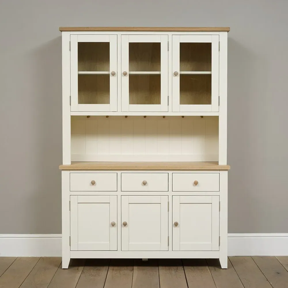 Large Glazed Dresser Top - Cream image
