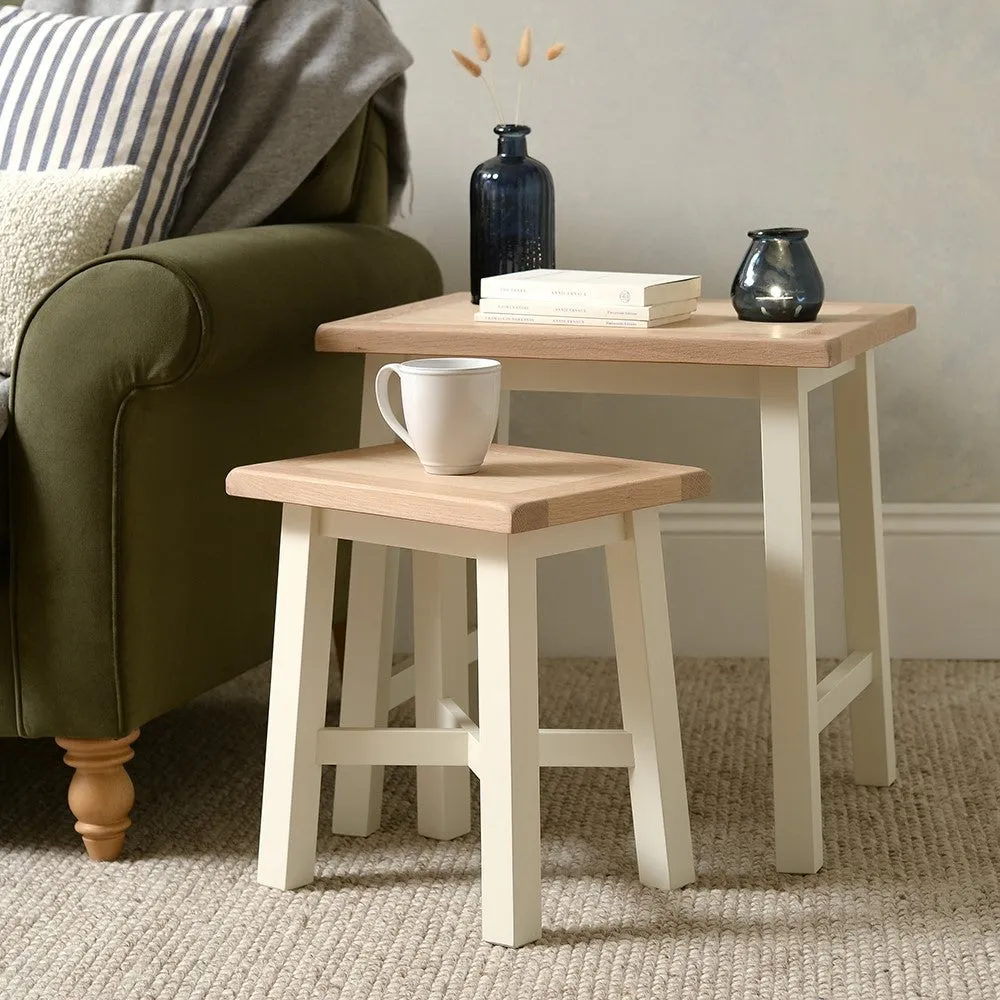 Nest of Tables - Cream image
