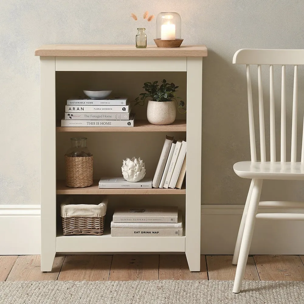Small Bookcase - Cream, Oak
