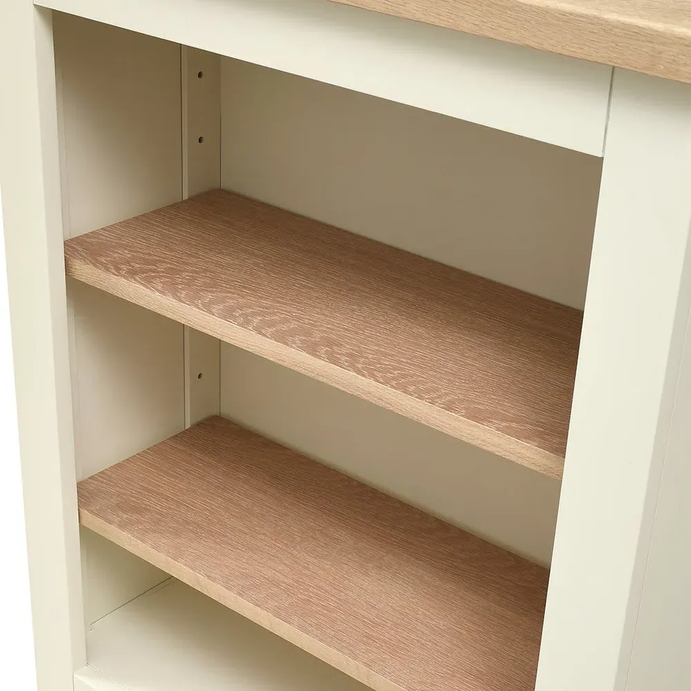 Small Bookcase - Cream, Oak image