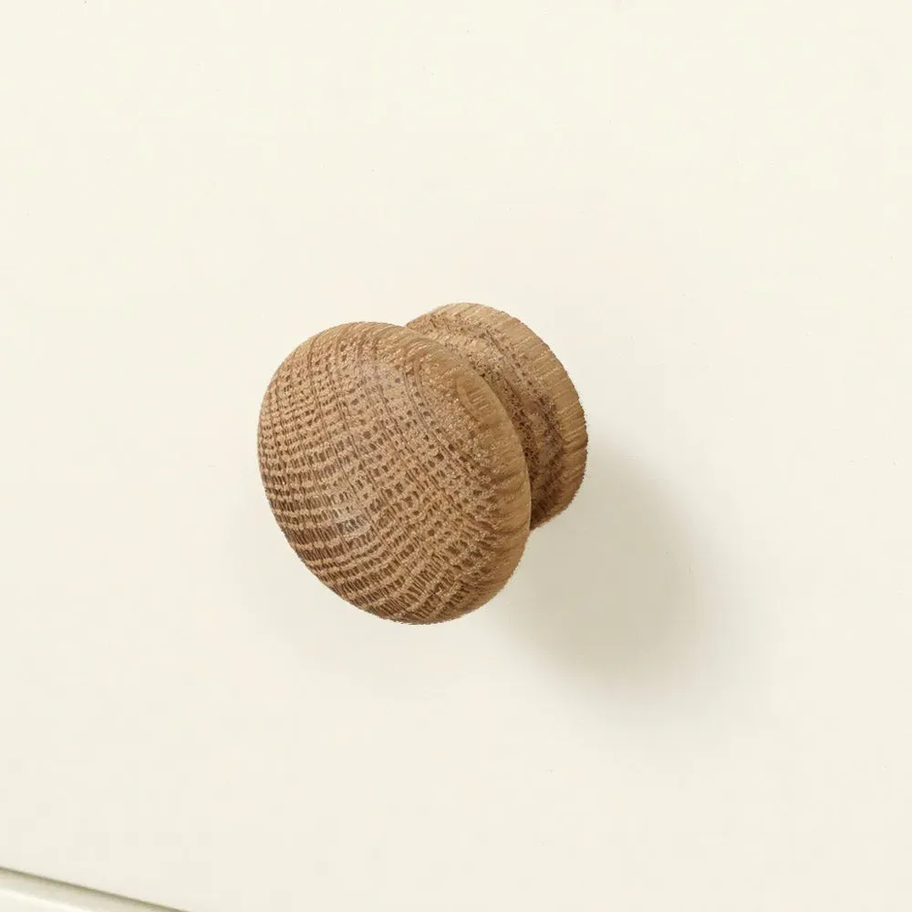 Small Console Table with Storage - Cream