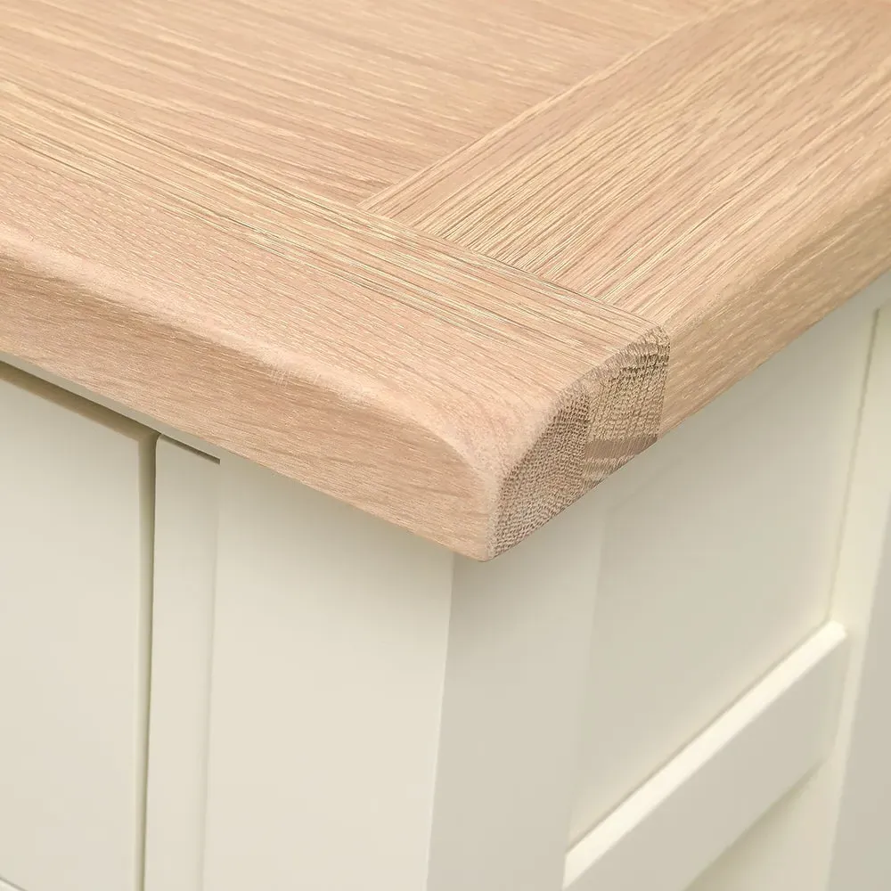 Chester Classic Small Console Table with Drawers - Cream by The Cotswold Company, image 11