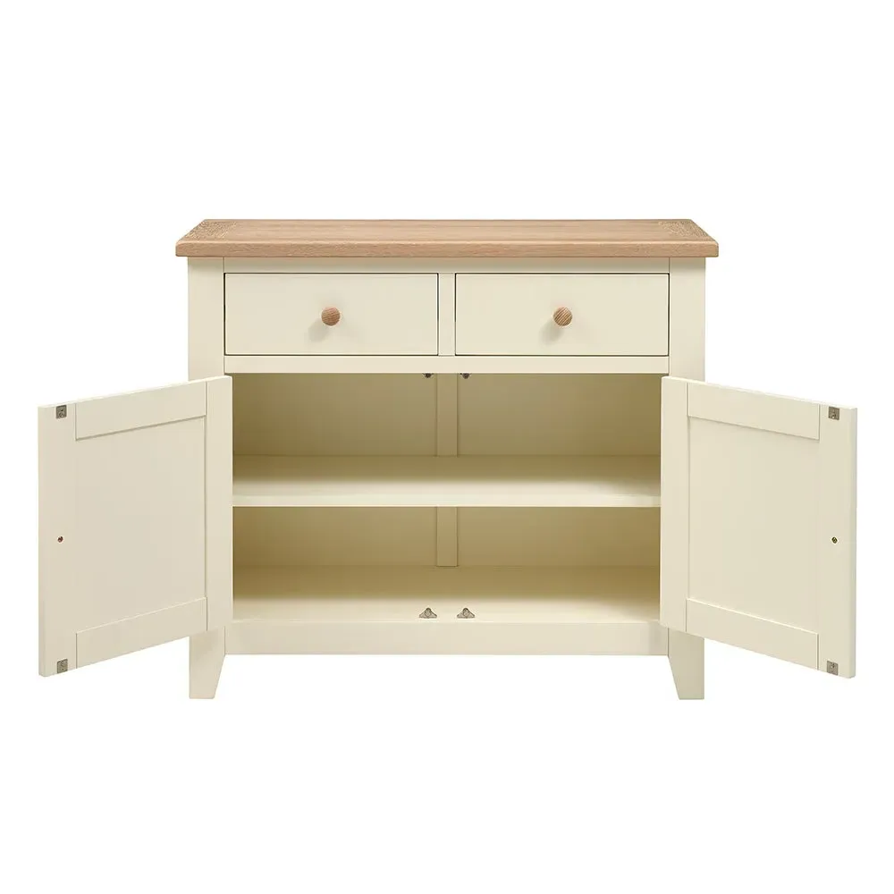Small Sideboard - Cream, Oak