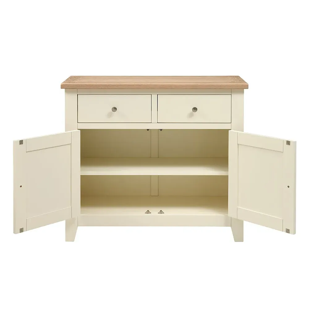 Small Sideboard - Cream, Oak