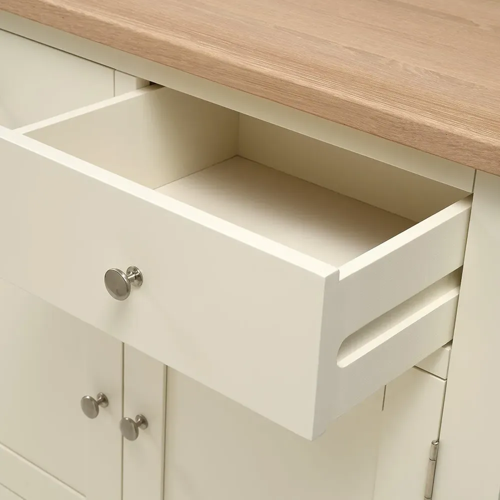 Small Sideboard - Cream, Oak