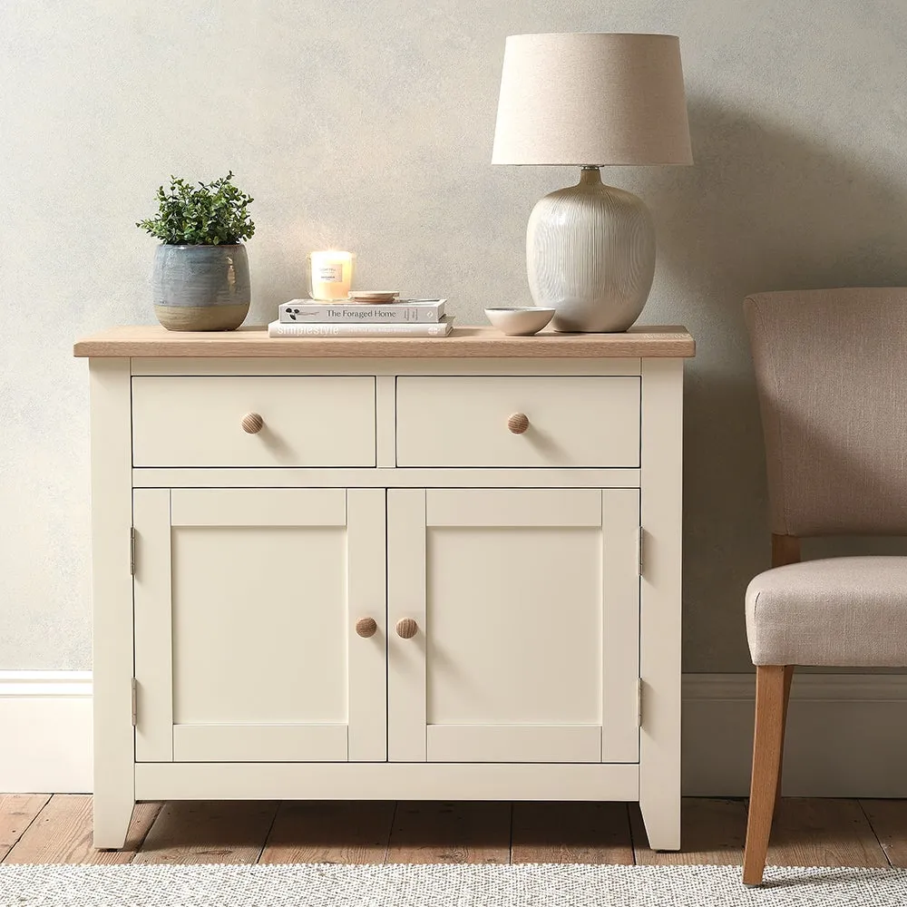 Small Sideboard - Cream, Oak image