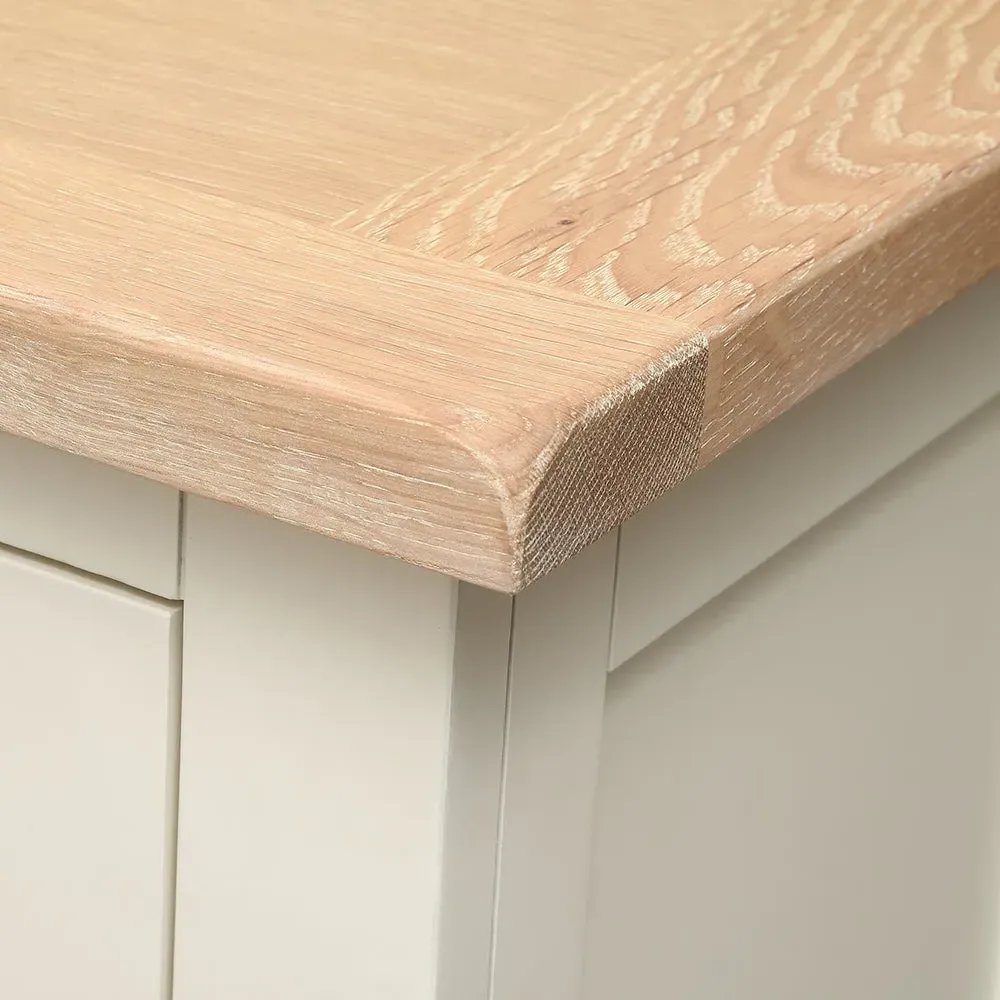 Tallboy with 6 Drawers - Cream, Oak