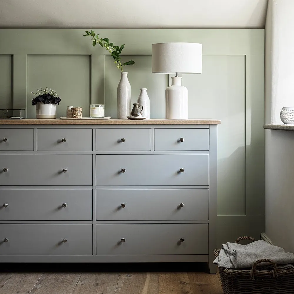 10 Drawer Chest - Dove Grey